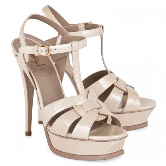 YSL Ltd Ed Tribute Heels - Picture 1 of 5